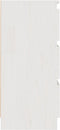 vidaXL - Nachtkastjes - 2 - st - 40x29,5x64 - cm - massief - grenenhout - wit