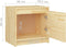 vidaXL - Nachtkastjes - 2 - st - 40x30,5x40 - cm - massief - grenenhout