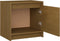 vidaXL - Nachtkastjes - 2 - st - 40x30,5x40 - cm - massief - grenenhout - honingbruin