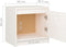 vidaXL - Nachtkastjes - 2 - st - 40x30,5x40 - cm - massief - grenenhout - wit