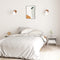 vidaXL - Nachtkastjes - 2 - st - 40x30,5x40 - cm - massief - grenenhout - wit