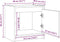 vidaXL - Nachtkastjes - 2 - st - 40x30,5x40 - cm - massief - grenenhout