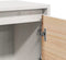 vidaXL - Nachtkastjes - 2 - st - 40x30,5x40 - cm - massief - grenenhout - wit