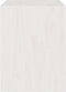 vidaXL - Nachtkastjes - 2 - st - 40x30,5x40 - cm - massief - grenenhout - wit