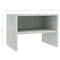 vidaXL - Nachtkastjes - 2 - st - 40x30x30 - cm - bewerkt - hout - betongrijs