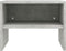 vidaXL - Nachtkastjes - 2 - st - 40x30x30 - cm - bewerkt - hout - betongrijs