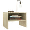 vidaXL - Nachtkastjes - 2 - st - 40x30x30 - cm - bewerkt - hout - sonoma - eikenkleurig