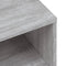 vidaXL - Nachtkastjes - 2 - st - 40x30x30 - cm - bewerkt - hout - grijs - sonoma - eiken