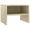 vidaXL - Nachtkastjes - 2 - st - 40x30x30 - cm - bewerkt - hout - sonoma - eikenkleurig