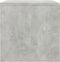 vidaXL - Nachtkastjes - 2 - st - 40x30x30 - cm - bewerkt - hout - betongrijs