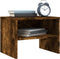 vidaXL - Nachtkastjes - 2 - st - 40x30x30 - cm - bewerkt - hout - gerookt - eikenkleurig