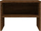 vidaXL - Nachtkastjes - 2 - st - 40x30x30 - cm - bewerkt - hout - bruin - eikenkleur
