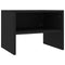 vidaXL - Nachtkastjes - 2 - st - 40x30x30 - cm - bewerkt - hout - zwart