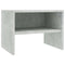 vidaXL - Nachtkastjes - 2 - st - 40x30x30 - cm - bewerkt - hout - betongrijs