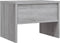 vidaXL - Nachtkastjes - 2 - st - 40x30x30 - cm - bewerkt - hout - grijs - sonoma - eiken