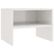 vidaXL - Nachtkastjes - 2 - st - 40x30x30 - cm - bewerkt - hout - hoogglans - wit