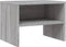 vidaXL - Nachtkastjes - 2 - st - 40x30x30 - cm - bewerkt - hout - grijs - sonoma - eiken