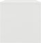 vidaXL - Nachtkastjes - 2 - st - 40x30x30 - cm - bewerkt - hout - wit