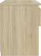 vidaXL - Nachtkastjes - 2 - st - 40x30x39 - cm - bewerkt - hout - sonoma - eikenkleurig