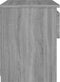 vidaXL - Nachtkastjes - 2 - st - 40x30x39 - cm - bewerkt - hout - grijs - sonoma - eiken