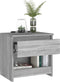 vidaXL - Nachtkastjes - 2 - st - 40x30x39 - cm - bewerkt - hout - grijs - sonoma - eiken