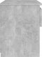 vidaXL - Nachtkastjes - 2 - st - 40x30x39 - cm - bewerkt - hout - betongrijs