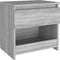 vidaXL - Nachtkastjes - 2 - st - 40x30x39 - cm - bewerkt - hout - grijs - sonoma - eiken