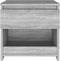 vidaXL - Nachtkastjes - 2 - st - 40x30x39 - cm - bewerkt - hout - grijs - sonoma - eiken