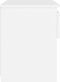 vidaXL - Nachtkastjes - 2 - st - 40x30x39 - cm - bewerkt - hout - wit