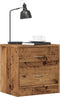 vidaXL - Nachtkastjes - 2 - st - 40x30x40 - cm - bewerkt - hout - oud - houtkleurig