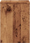 vidaXL - Nachtkastjes - 2 - st - 40x30x40 - cm - bewerkt - hout - oud - houtkleurig