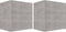 vidaXL - Nachtkastjes - 2 - st - 40x30x40 - cm - bewerkt - hout - betongrijs