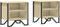 vidaXL - Nachtkastjes - 2 - st - 40x30x40 - cm - bewerkt - hout - sonoma - eikenkleurig