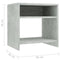 vidaXL - Nachtkastjes - 2 - st - 40x30x40 - cm - bewerkt - hout - betongrijs