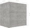 vidaXL - Nachtkastjes - 2 - st - 40x30x40 - cm - bewerkt - hout - betongrijs