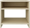 vidaXL - Nachtkastjes - 2 - st - 40x30x40 - cm - bewerkt - hout - sonoma - eikenkleurig