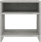vidaXL - Nachtkastjes - 2 - st - 40x30x40 - cm - bewerkt - hout - betongrijs