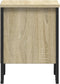 vidaXL - Nachtkastjes - 2 - st - 40x30x40 - cm - bewerkt - hout - sonoma - eikenkleurig