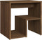 vidaXL - Nachtkastjes - 2 - st - 40x30x40 - cm - bewerkt - hout - bruin - eikenkleur
