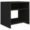 vidaXL - Nachtkastjes - 2 - st - 40x30x40 - cm - bewerkt - hout - zwart