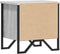 vidaXL - Nachtkastjes - 2 - st - 40x30x40 - cm - bewerkt - hout - grijs - sonoma - eiken