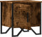 vidaXL - Nachtkastjes - 2 - st - 40x30x40 - cm - bewerkt - hout - gerookt - eikenkleurig