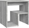 vidaXL - Nachtkastjes - 2 - st - 40x30x40 - cm - bewerkt - hout - grijs - sonoma - eiken
