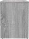 vidaXL - Nachtkastjes - 2 - st - 40x30x40 - cm - bewerkt - hout - grijs - sonoma - eiken
