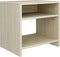 vidaXL - Nachtkastjes - 2 - st - 40x30x40 - cm - bewerkt - hout - sonoma - eikenkleurig