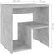 vidaXL - Nachtkastjes - 2 - st - 40x30x40 - cm - bewerkt - hout - betongrijs
