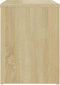 vidaXL - Nachtkastjes - 2 - st - 40x30x40 - cm - bewerkt - hout - sonoma - eikenkleurig