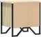 vidaXL - Nachtkastjes - 2 - st - 40x30x40 - cm - bewerkt - hout - sonoma - eikenkleurig
