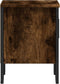 vidaXL - Nachtkastjes - 2 - st - 40x30x40 - cm - bewerkt - hout - gerookt - eikenkleurig