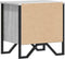 vidaXL - Nachtkastjes - 2 - st - 40x30x40 - cm - bewerkt - hout - grijs - sonoma - eiken